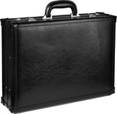 Claymore Business Leather Attaché 1722 Zwart