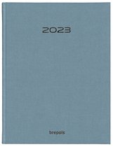 Brepols - Agenda 2023 - Nature - 7 d/ 2 p - 17,3 x 22,5 cm - A5 - Blauw