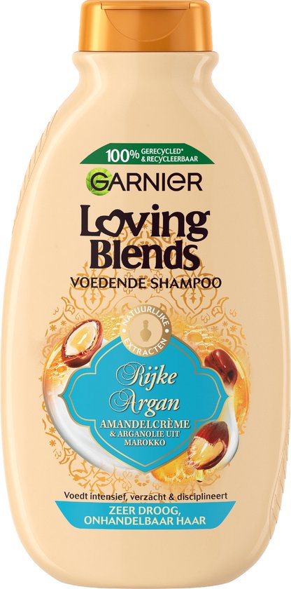 Garnier Loving Blends Shampoo Rijke Argan Zeer droog, Onhandelbaar haar - 300ml