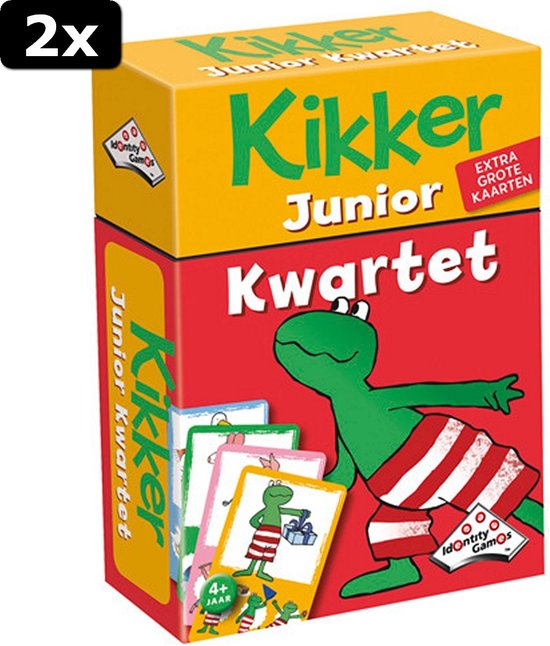 Thumbnail van een extra afbeelding van het spel 2x Kikker Junior Kwartet