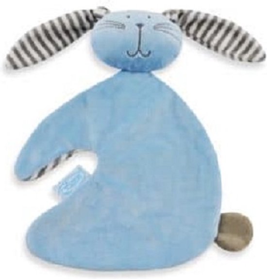 Brievenbus cadeau knuffelkonijn blauw - cadeau zwangerschap - kraam cadeau - babyshower van Whi©️te قابs. — afbeelding 4