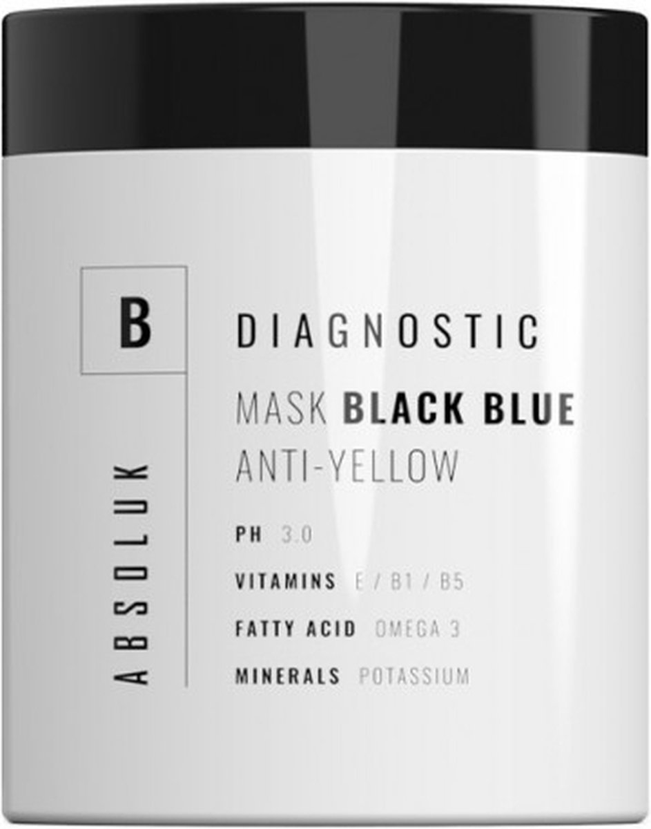 ABSOLUK DIAGNOSTIC Black Blue Anti-Yellow Mask 1000ML