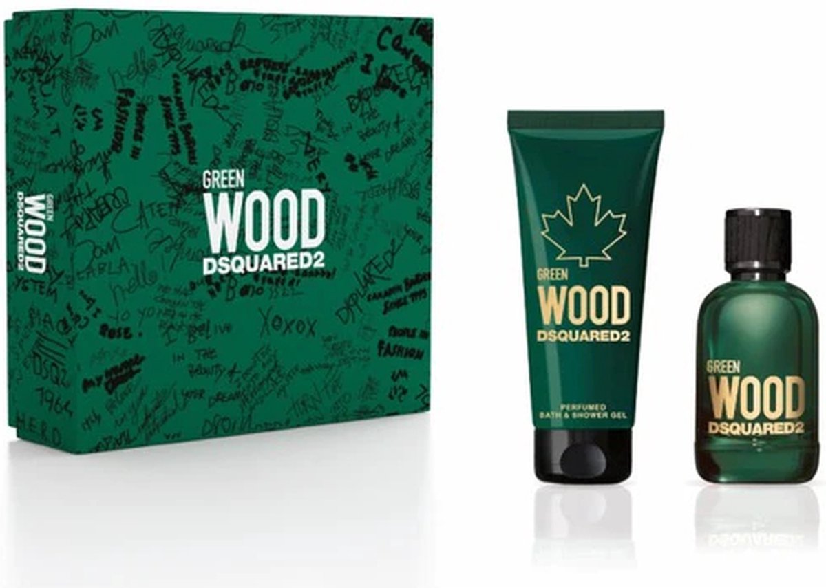 Goedkoopste Green Wood Gift Set Eau De Toilette (edt) 100 Ml Shower Gel 150 Ml