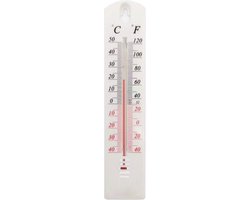 Foto: Thermometer tempratuurmeter voor buiten en binnen temperatuurmeter buitenthermometer wit