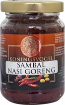 Koningsvogel® | 3 x 180 gram Sambal Nasi Goreng | Voordeelpak | Aziatisch koken | Oosterse keuken | vegetarisch