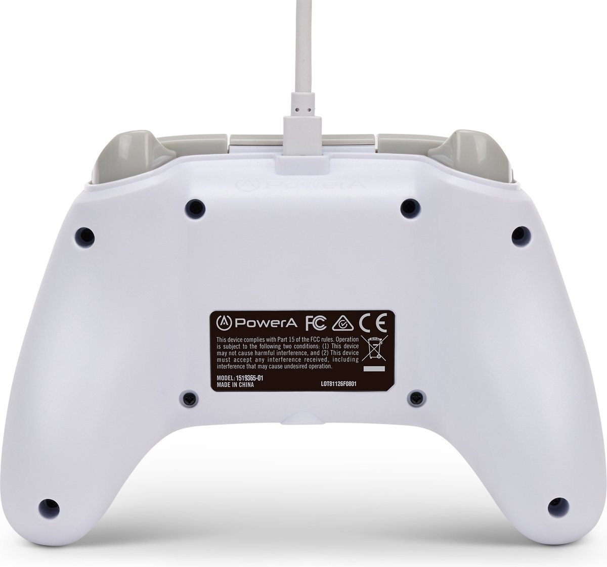 PowerA Bedrade Controller - Xbox Series X - Wit thumbnail 5