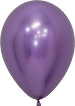 Amscan 20014164, Speelgoed ballon, Latex, Violet, 30 cm, 50 stuk(s)