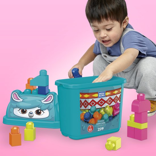 Fisher Price Mega Bloks dierendoosHappy Lama 25 blokken van Fisher Price — afbeelding 5