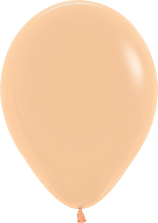 Sempertex Ballonnen Fashion Peach Blush | 50 stuk | 12 inch | 30cm