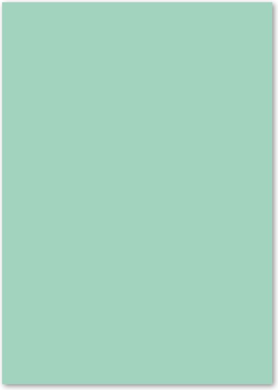 Foto: Kangaro papier a4 160 gram fsc pak 50 vel pastel groen k0039p004