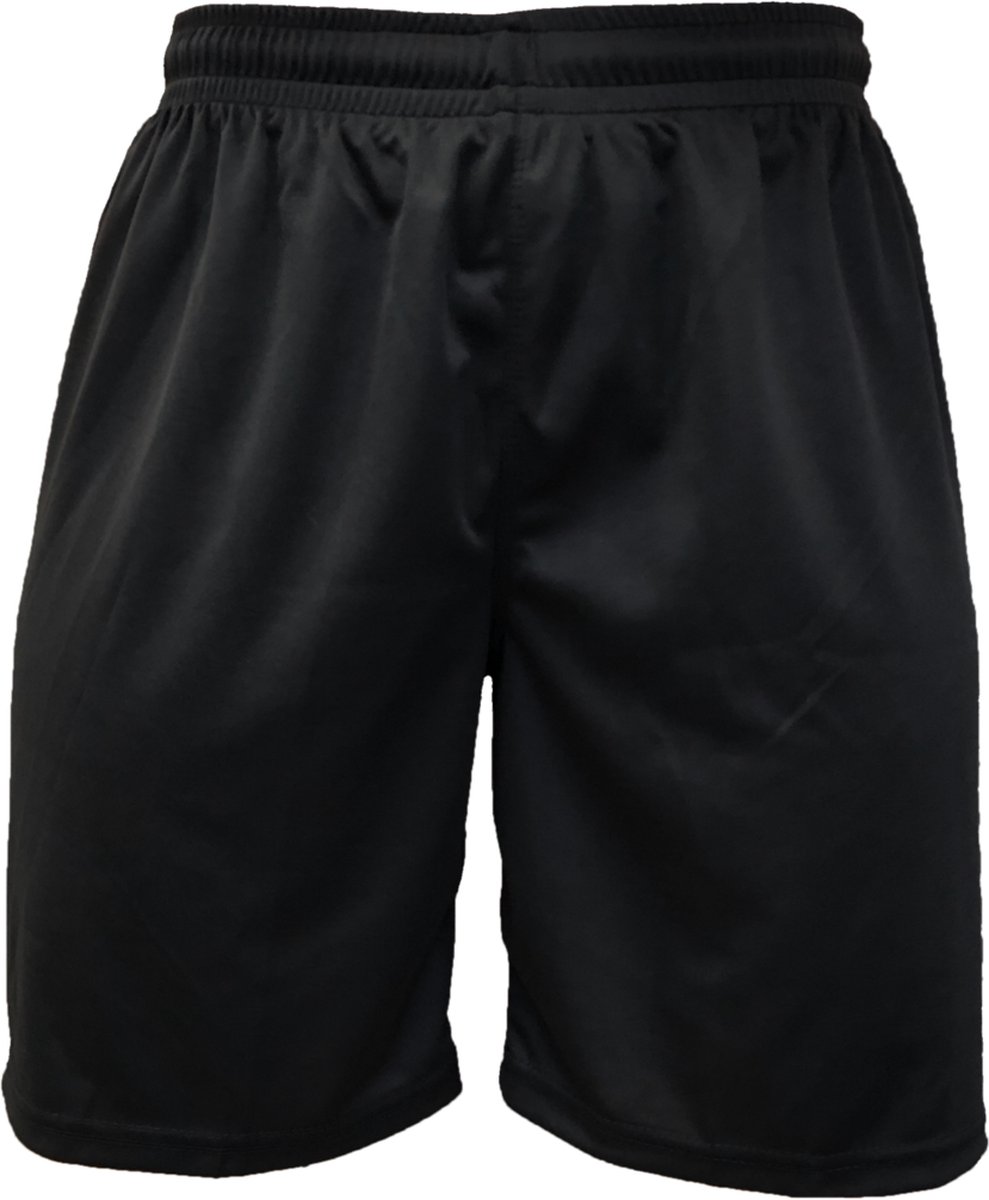 Sportbroek zwart zonder binnenbroek 152 zonder merk logo