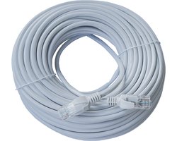 ValeDelucs Internetkabel 20 meter - CAT6 UTP Ethernet kabel RJ45 - Patchkabel LAN Cable Netwerkkabel - Grijs