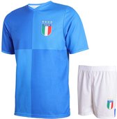 Italie Voetbaltenue Thuis 2024-2025 - Voetbaltenue Kinderen - Shirt en Broekje - Jongens en Meisjes - en Volwassene-152