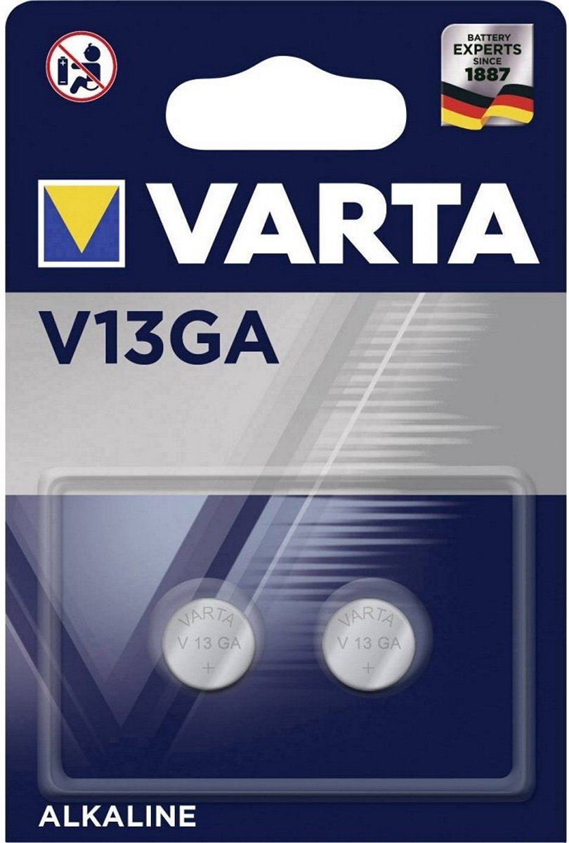 Varta V13GA Knoopcelbatterijen 2 Stuks