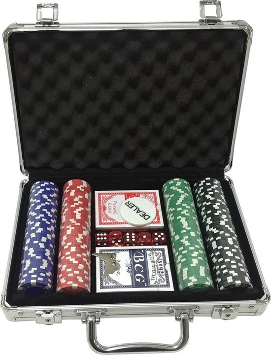 Poker Set in Aluminium Koffer Games