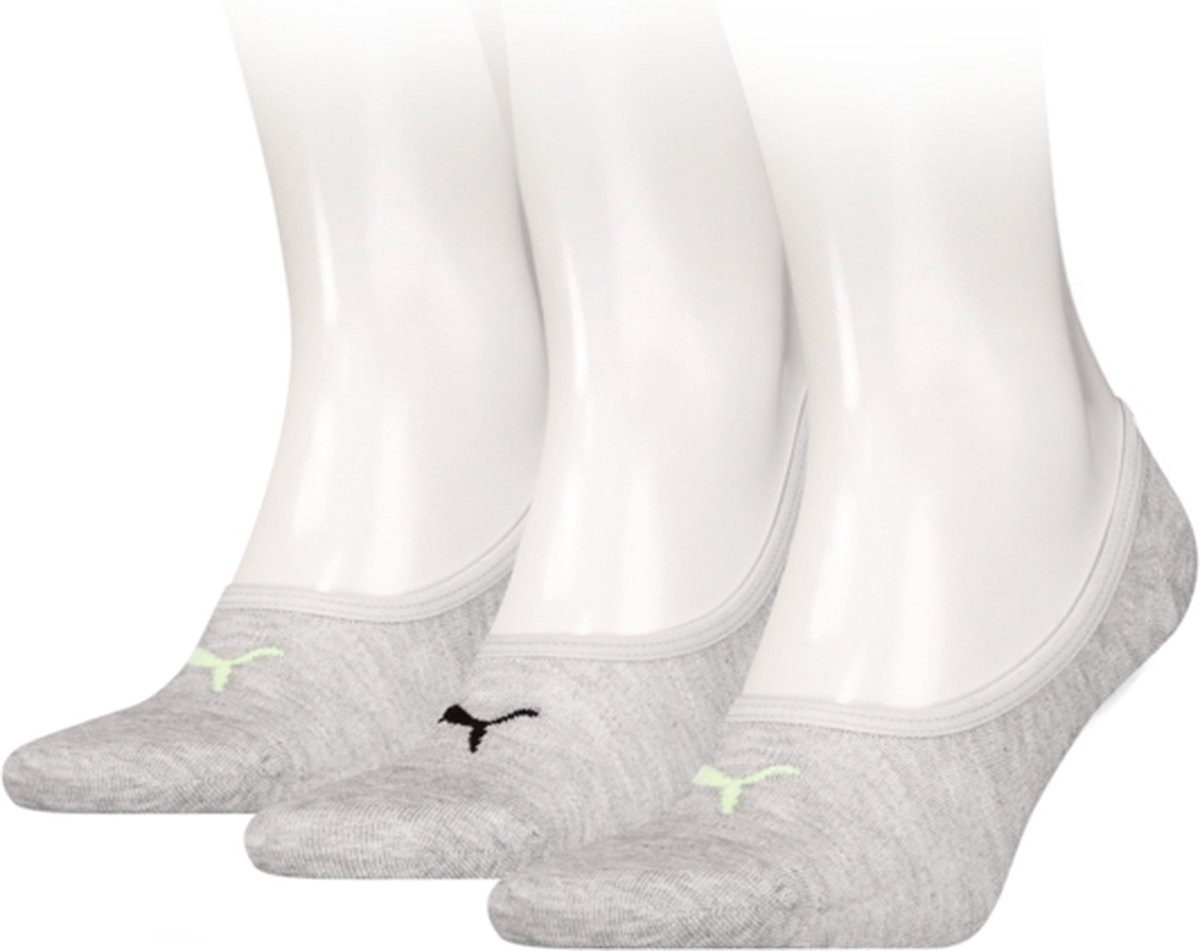 Puma Footies 3-pack Light Combo Grijs