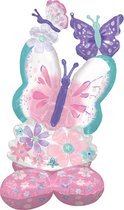 Amscan Foil Balloon Airloonz Butterfly Filles 71 X 11 Cm Rose