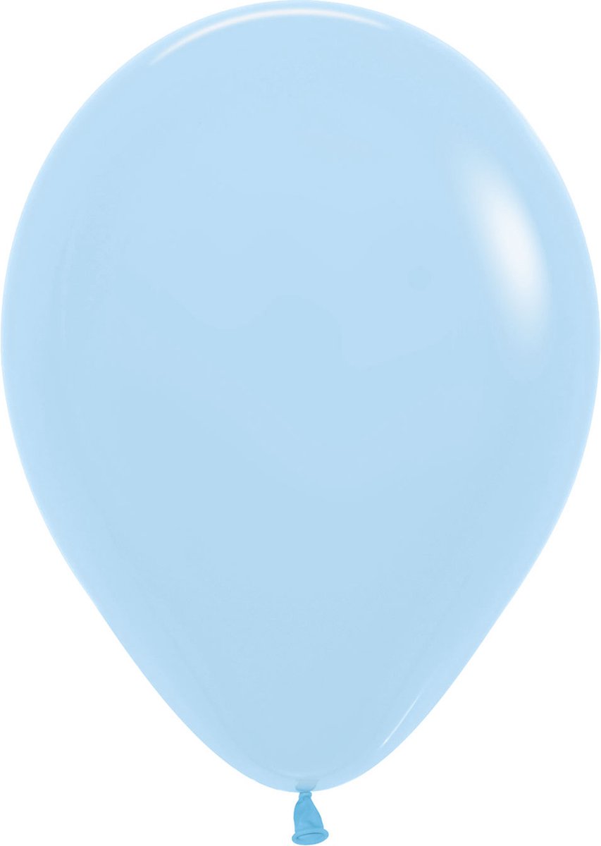 Sempertex Ballonnen Pastel Matte Blue 30cm 50st