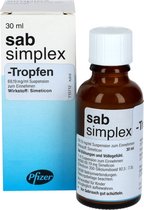 Sab Simplex 30 ml - tegen krampjes baby