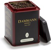 Dammann Frères - Darjeeling GFOP - Thee en vrac - Cultivé au pied de l' Himalaya - Thé épicé aux notes aromatiques d'amandes et de pêches mûres - 100gr de thé en vrac