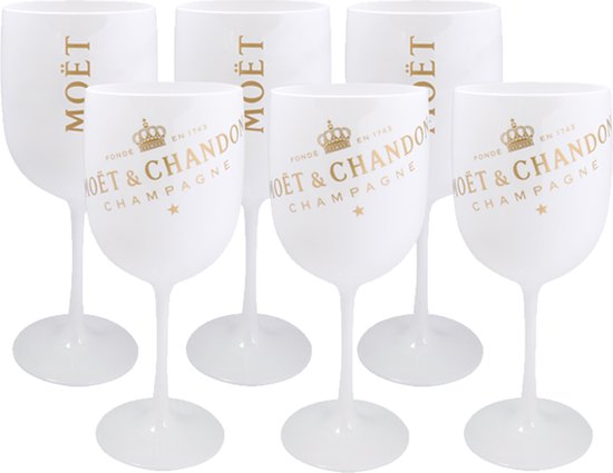 Moët & Chandon XL ice imperial Ice Bucket inclusief 6 glazen - Moët & Chandon