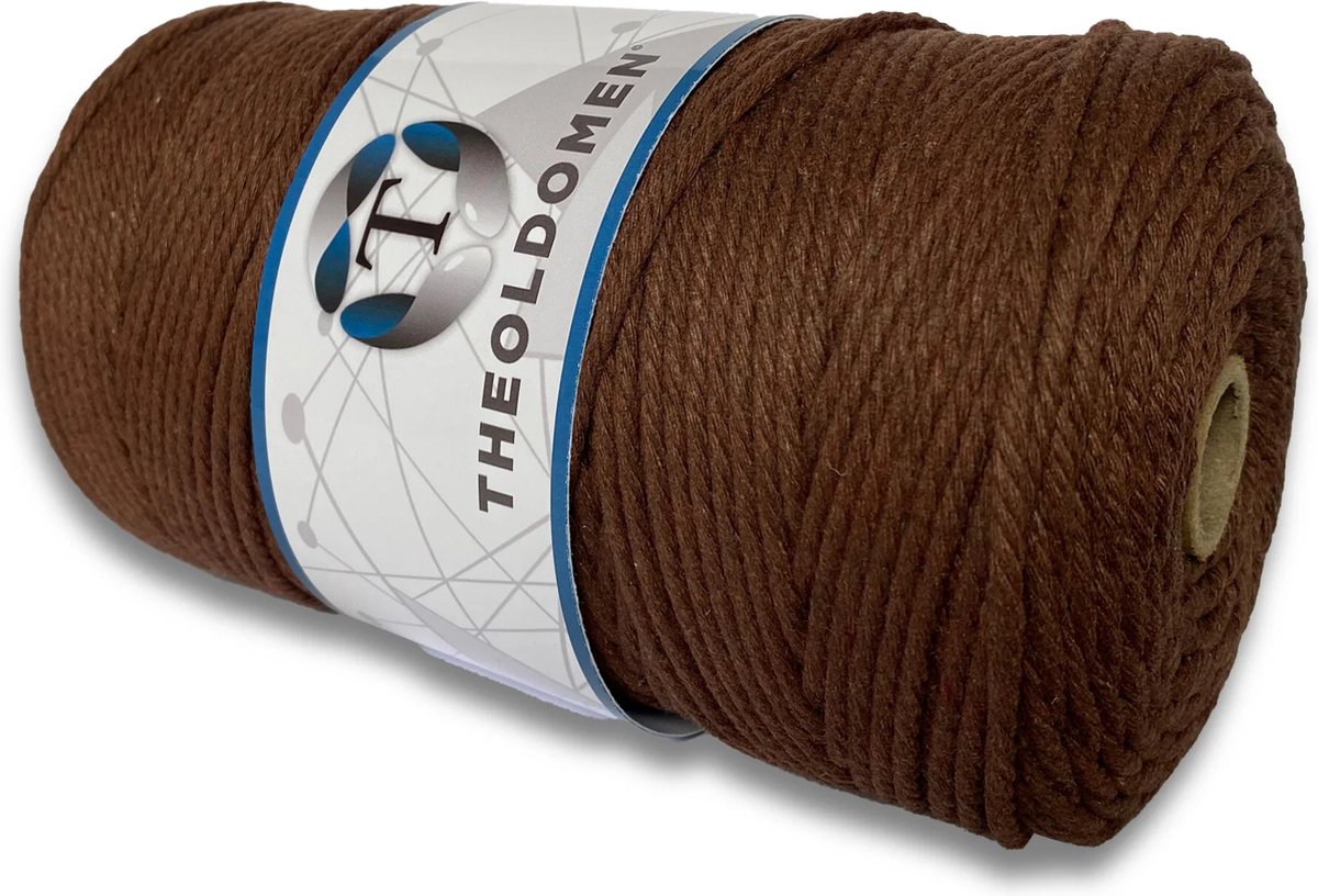 Macramé Koord | Lemon Yellow | 200 meter | 100% Katoen | Macramé Touw | Macramé | Voor