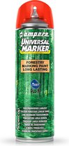 Ampere universal marker markeerverf duurzaam, rood 500 ml 12 stuks
