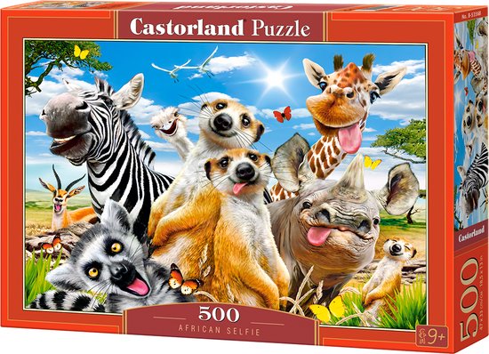 Castorland B-53568 puzzle Jeu de puzzle 500 pièce(s) Animaux