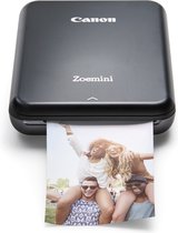 Canon Zoemini - Mobiele Fotoprinter - 20 Sheets + 10 Circle Sheets - Zwart