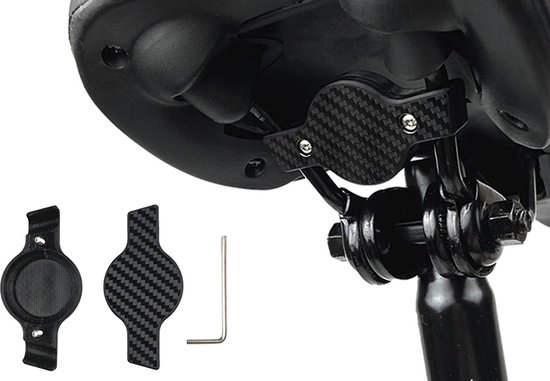 Tip: Apple Airtag anti diefstal fiets houder - ZONDER AIRTAG - E-bike - Mountainbike - anti-diefstal - fietsen - gps - tracking - Stadsfiets - Moederfiets - Racefiets Geschikt voor Gazelle - Koga Miata - Cortina - Batavus - Stella - Amslod van Merkloos — afbeelding 5