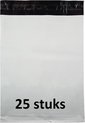 25x Verzendzakken voor Kleding L 36 x 50 cm - 70 my - 360 x 500mm Webshop Verpakking Zakjes - Plakstrip - 25 stuks