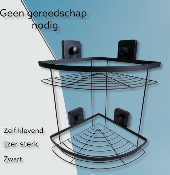 Doucherekje Doucherek zonder Boren Badkamerrek Badkamer Accessoires