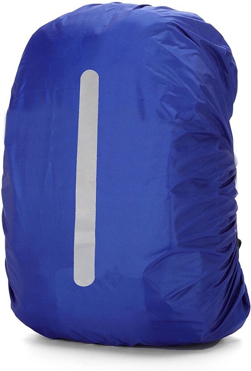 Regenhoes Rugzak – Reflecterend – 30 tot 40L – M – Blauw – Kasey Products