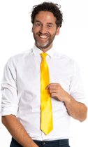 Partychimp Cravate Jaune 50 Cm Déguisements Wear Homme - Jaune - Polyester