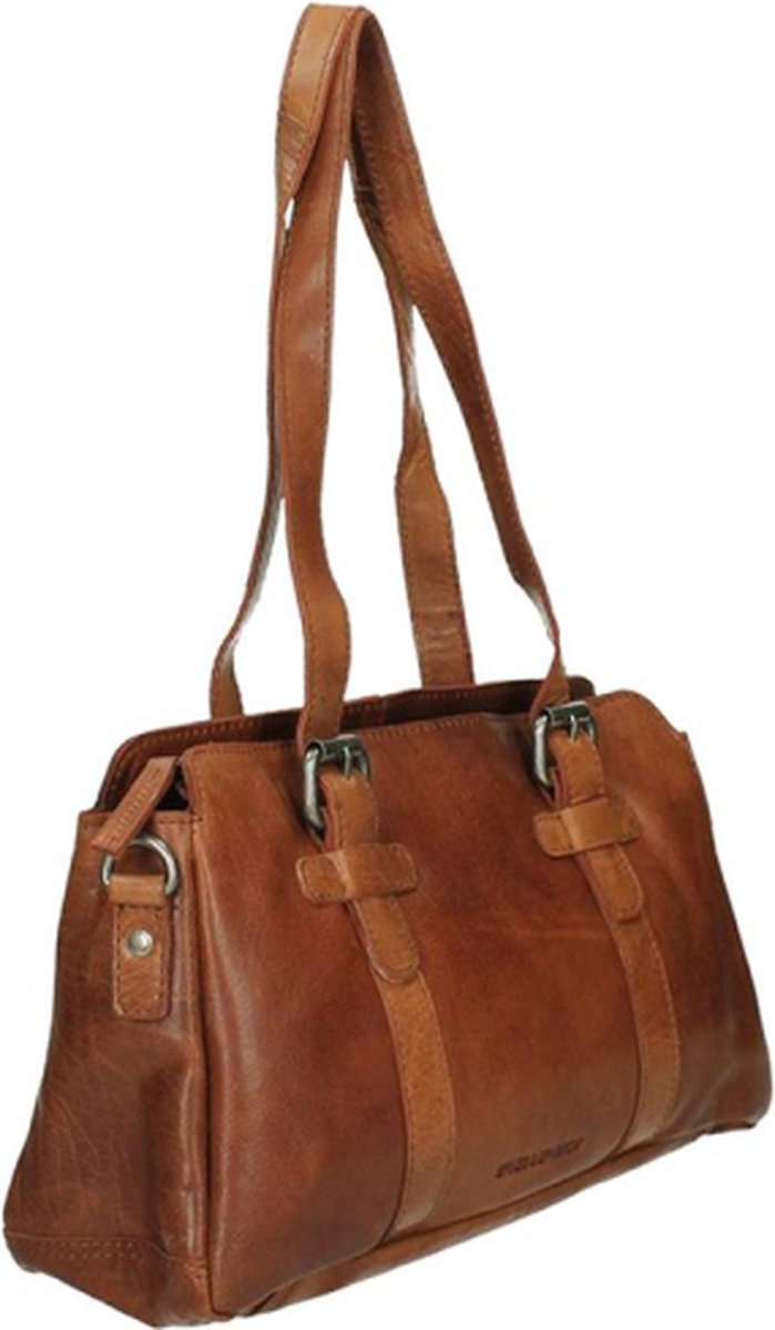 Spikes & Sparrow Schoudertas / Laptoptas 15.6'' Apache Brandy Spikes & Sparrow Schoudertas / Laptoptas 15.6'' Apache Brandy