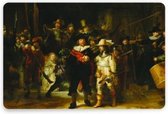 MTDay Art placemat- Rembrandt De Nachtwacht
