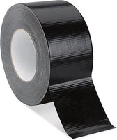 DULA Duct tape - Zwart - 50mm x 50m - 1 Rol Duct tape
