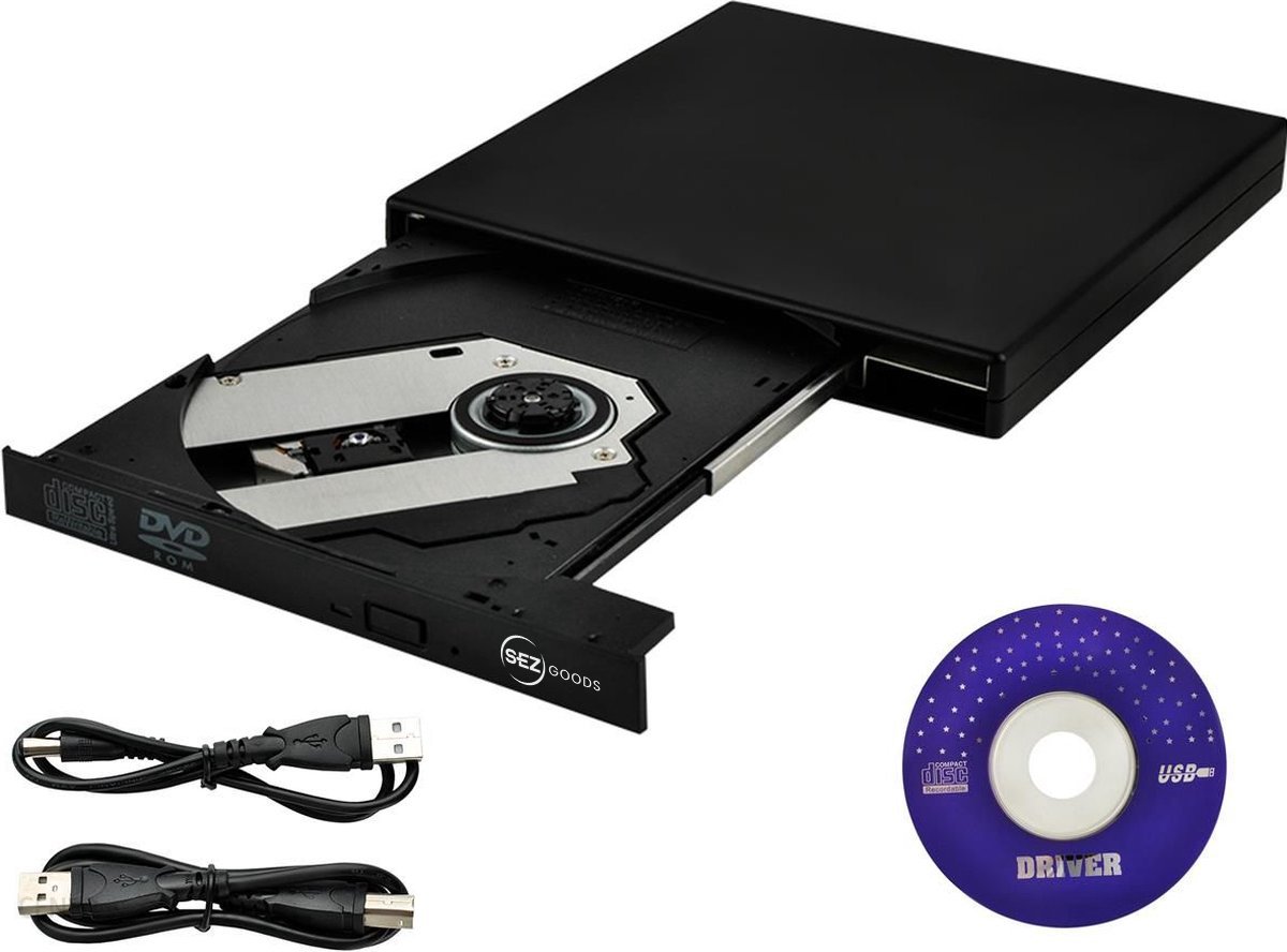 Universele CD Speler Voor Laptop - CD Speler Draagbare - CD Speler Met USB - CD-Spelercomponent - Externe CD Speler - mm iz