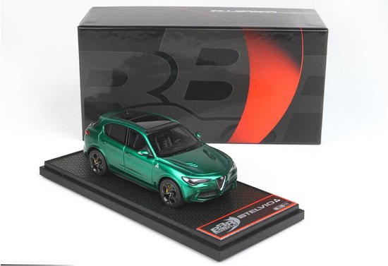 Alfa Romeo Stelvio Quadrifoglio red (Bburago) 1:43 Alfa Romeo Stelvio Quadrifoglio red (Bburago) 1:43