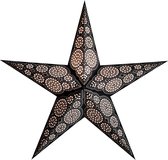 Décorations de Décorations de Noël décoration poinsettias Marrakesh 60 cm - Décoration de Noël étoiles / fenêtre étoiles - Lanternes poinsettia