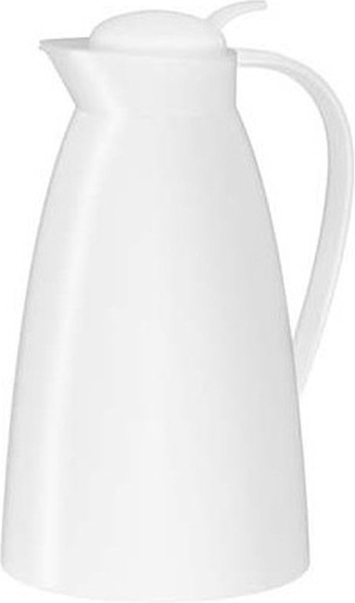 Alfi Thermoskan/isoleerkan - wit - 1 liter - Koffiekannen - theekannen - isoleerkannen - thermoskannen - Koffie/thee meenemen