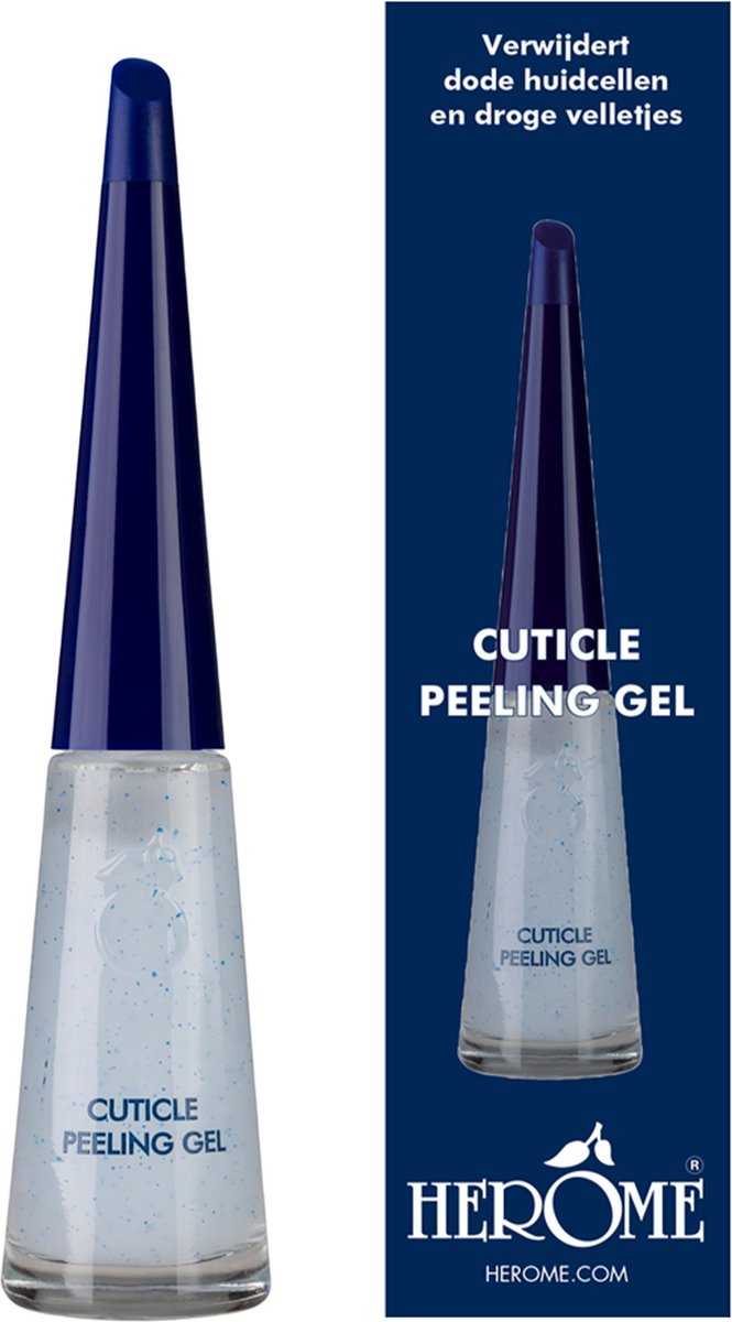 Herome Nagelriem Gel - Cuticle Peeling Gel - Weekt Nagelriem los en Verwijdert Velletjes - Voor Elastische en Soepele Nagelriemen - 10ml