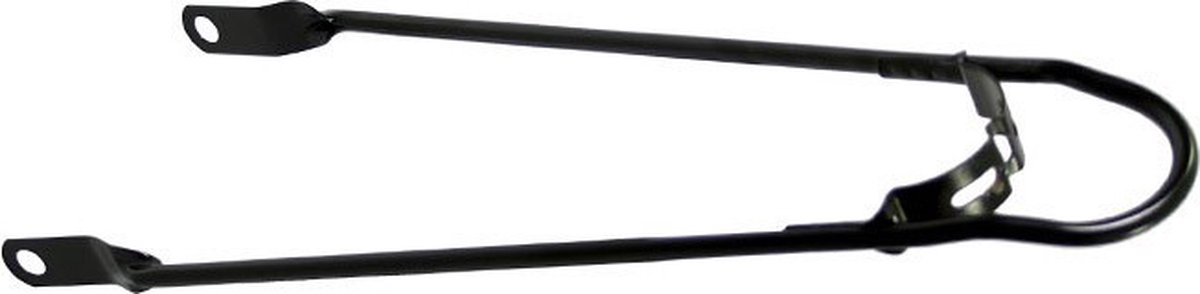 Vwp Spatbordstang Met Bumper 24 Inch Staal Zwart Per Stuk
