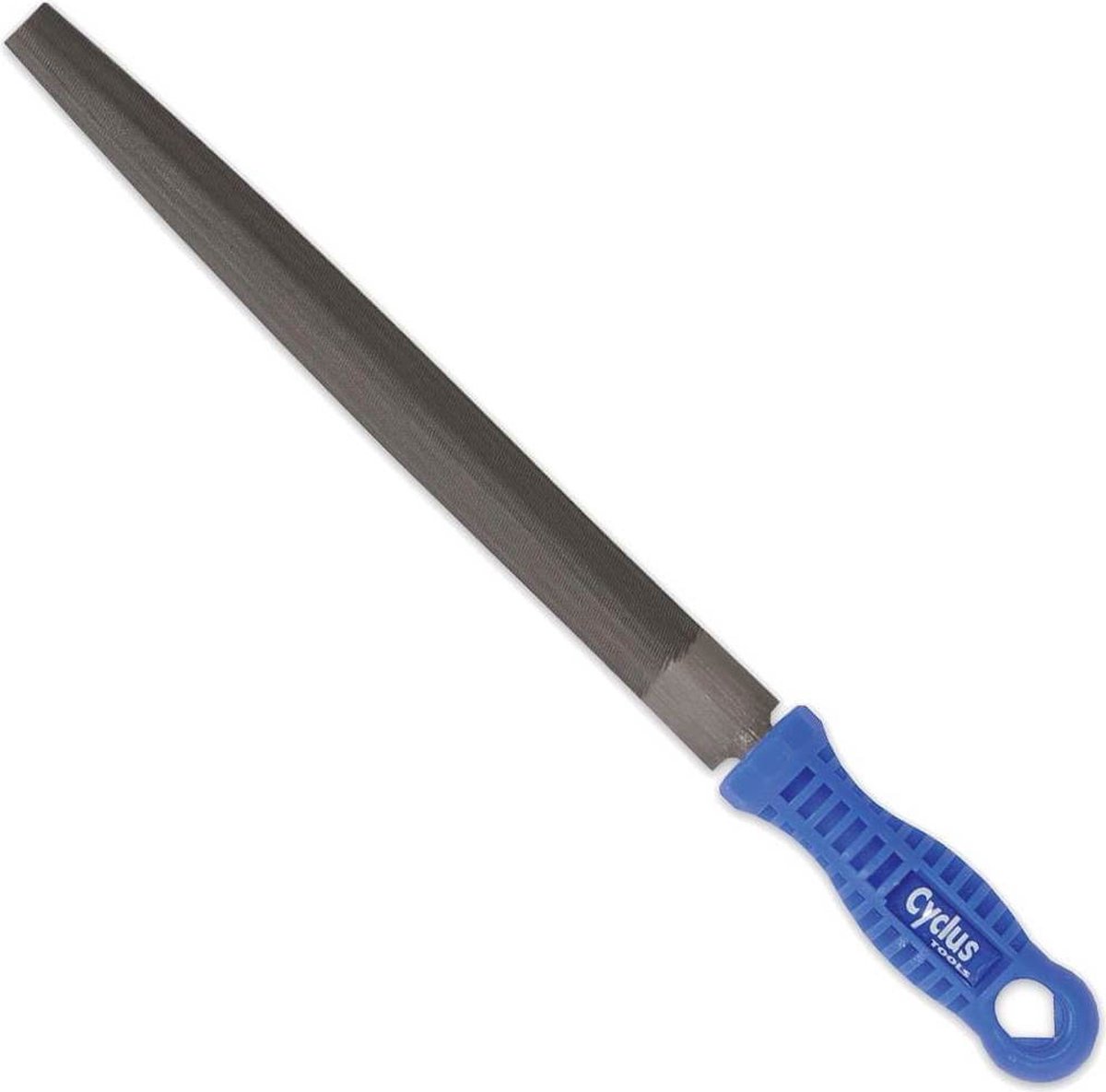 Cyclus Halfronde vijl - veelzijdig precisiegereedschap - 250 mm - zwart