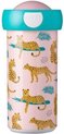 foto van Mepal Schoolbeker campus 300ml leopard