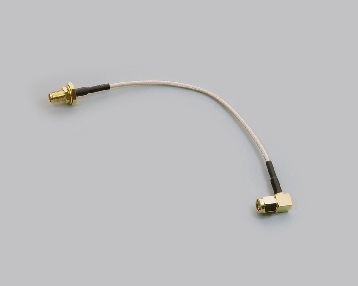 BKL Electronic 0409122 HF-adapter SMA-bus - SMA-stekker 15.00 cm 1 stuk(s)