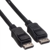 Câble DisplayPort - version 1.2 (4K 60Hz) / noir - 1 mètre