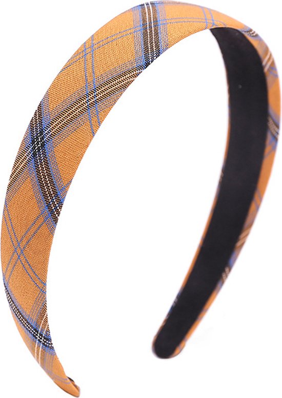 Dames Haarband - Geruite Haarband - Haaraccessoires - Ruit Print Haarband -  Lichte... | bol.com