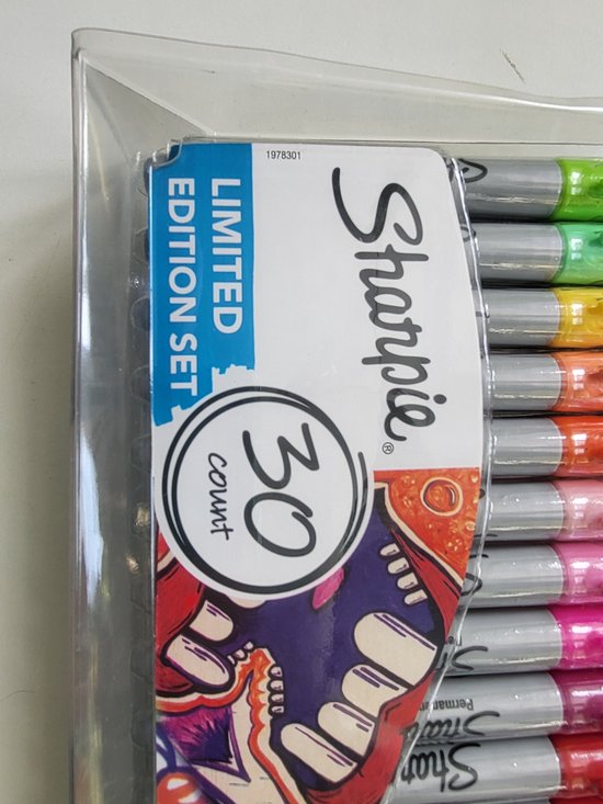 Sharpie 30 permanent markers Electro Pop limited edition