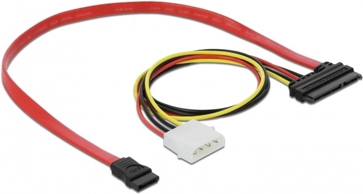 Delock - Interne Voedingskabel - 0.4 meter